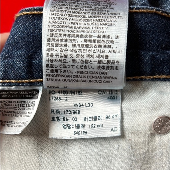 Levi’s Men's Blue Jeans L 30 - Picture 8 of 8
